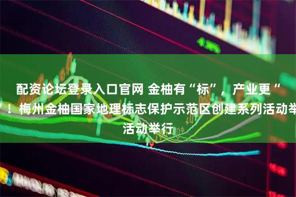 配资论坛登录入口官网 金柚有“标”,产业更“甜”!梅州金柚国家地理标志保护示范区创建系列活动举行